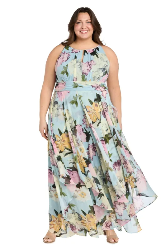 Keyhole Elegance High-Low Dress - Plus sold by R&M Richards