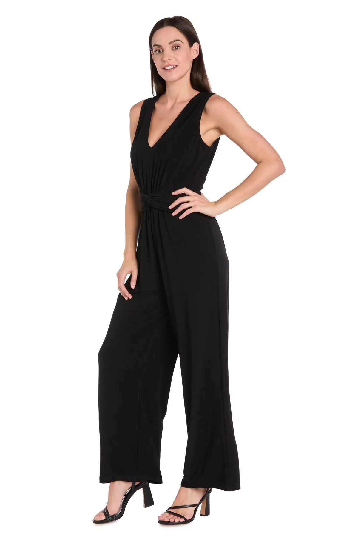Effortless Stretch Jumpsuit in Black - Petite sold by R&M Richards product image thumbnail 4