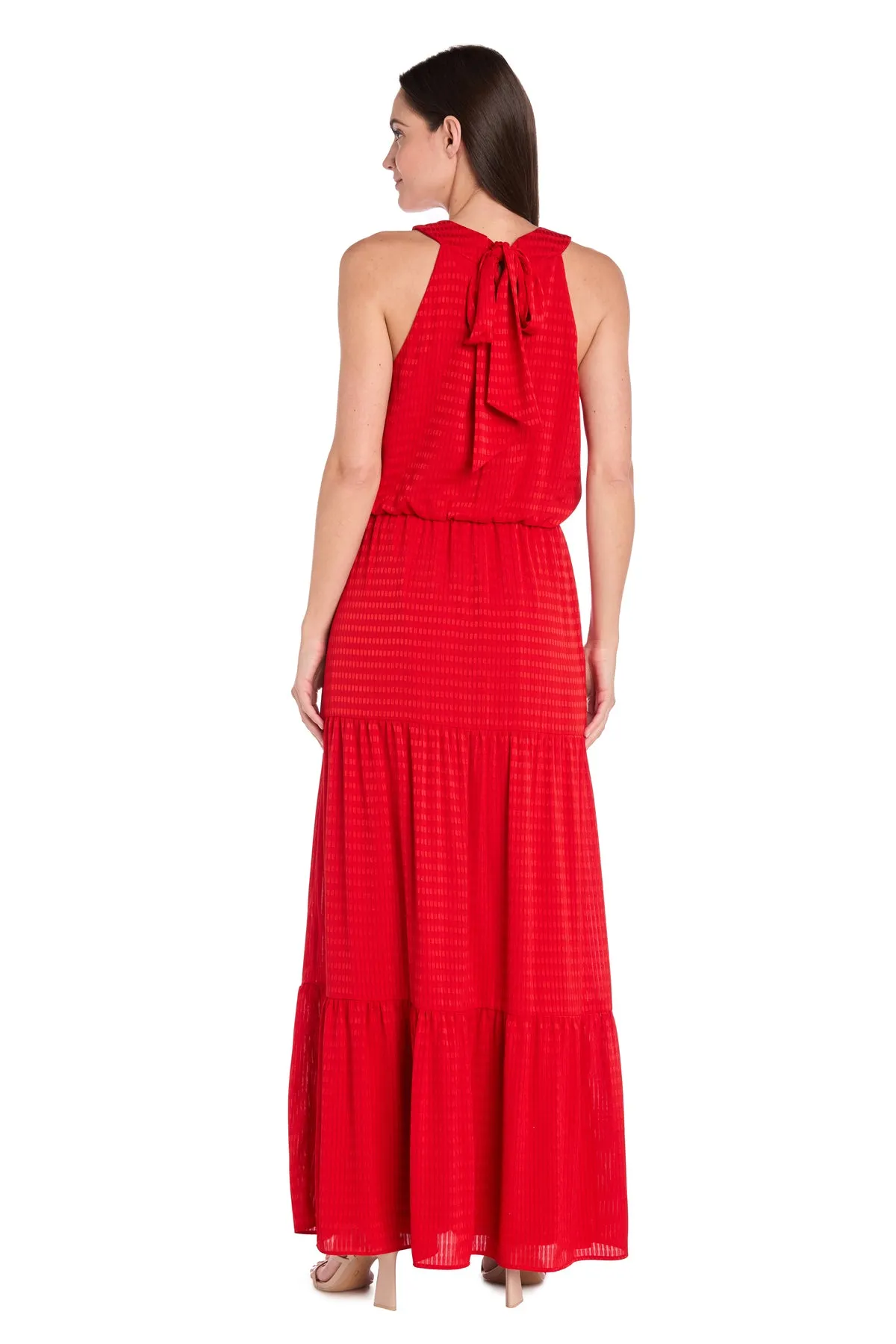 Tiered Halter Maxi Dress sold by R&M Richards product image thumbnail 2