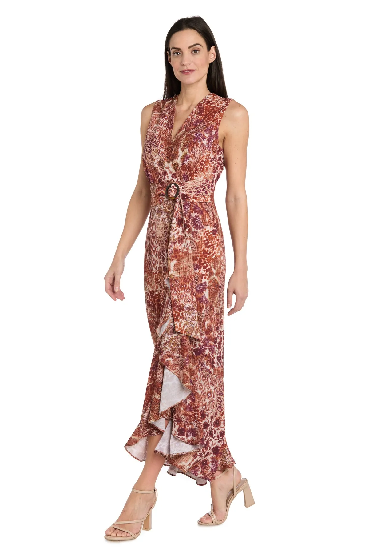 Bronze Aura Maxi Dress sold by R&M Richards product image thumbnail 4