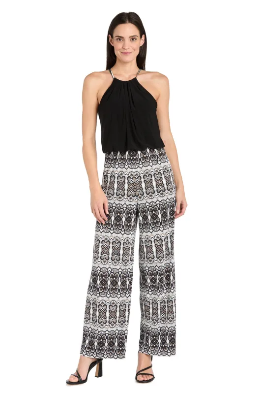 Blouson Neck Chain Jumpsuit sold by R&M Richards