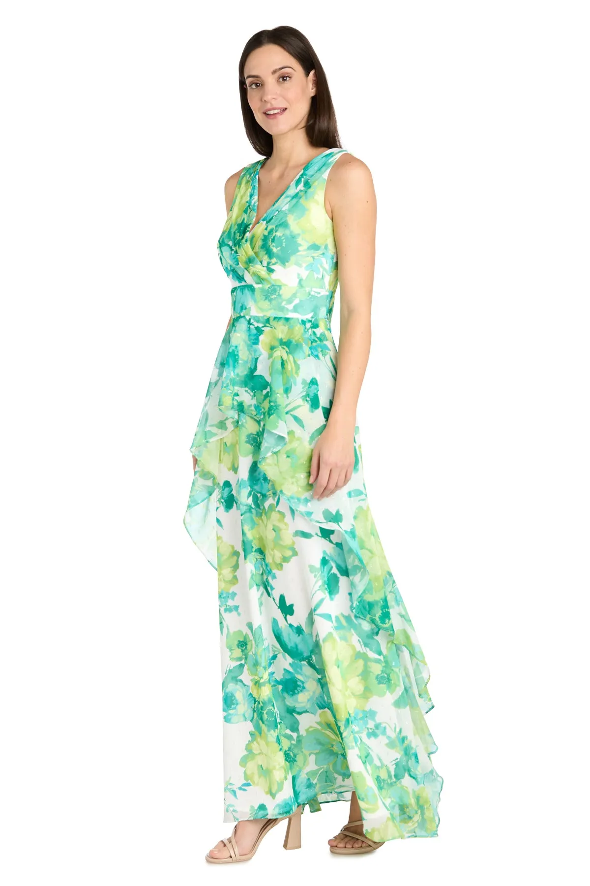 Jade Bloom Ruffle Dress sold by R&M Richards product image thumbnail 4