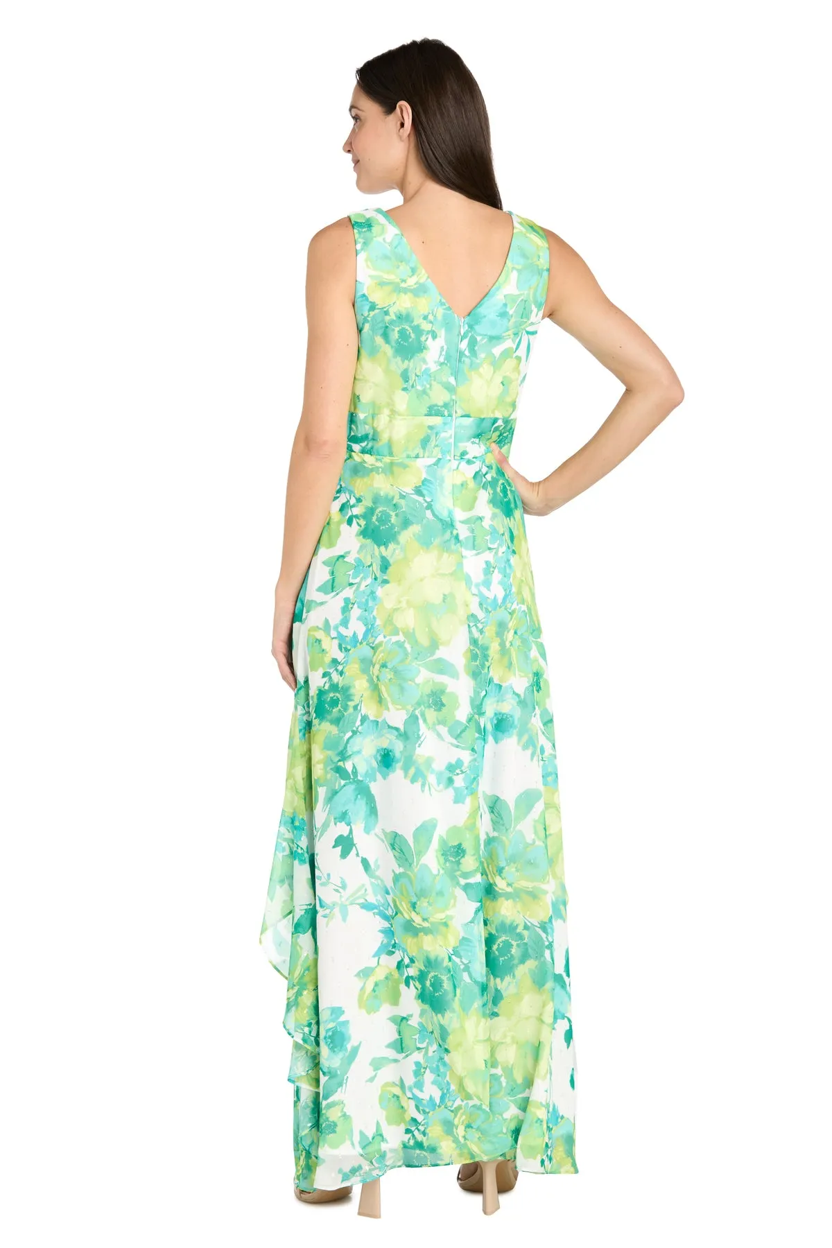 Jade Bloom Ruffle Dress sold by R&M Richards product image thumbnail 2