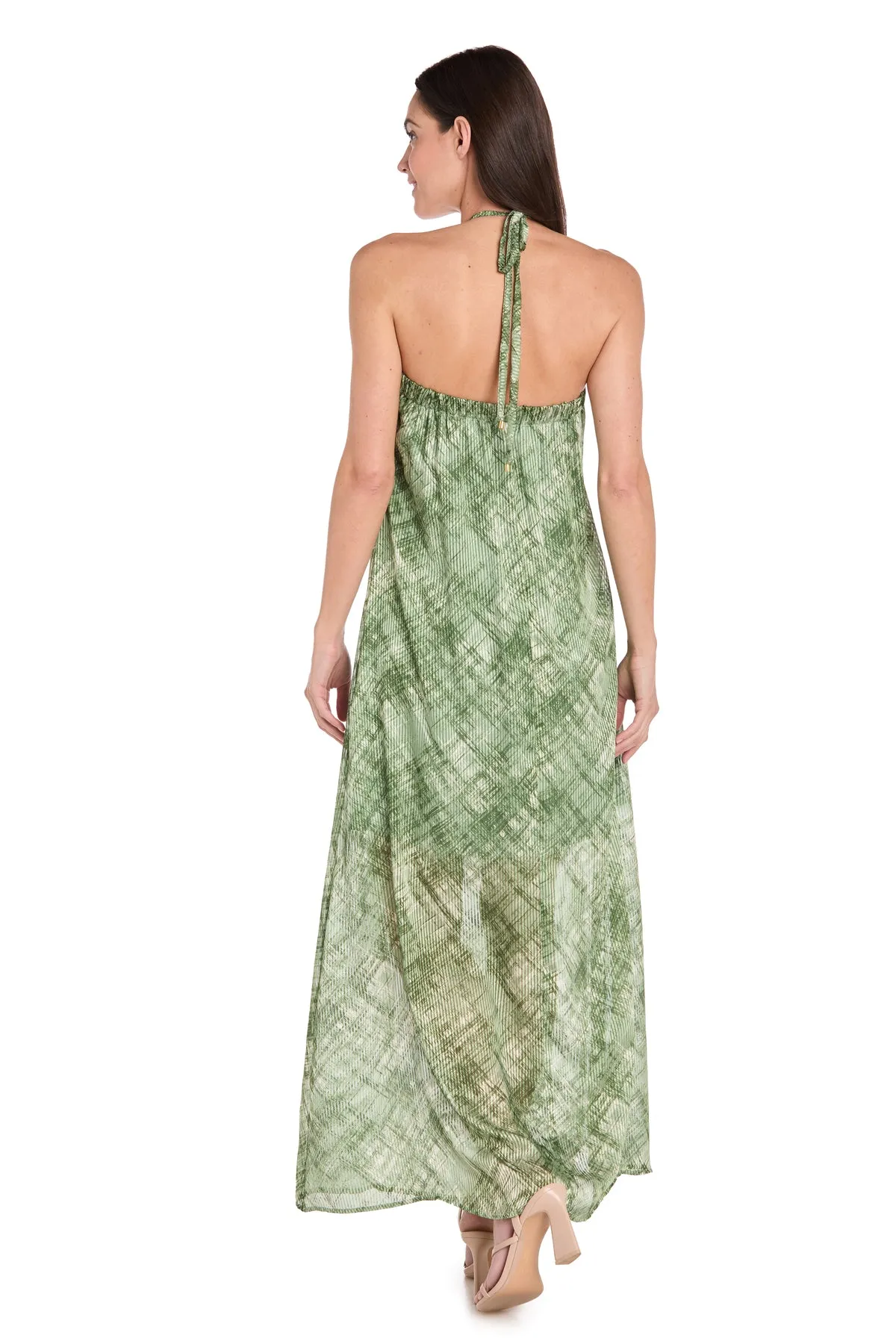 Olive Print Maxi Dress sold by R&M Richards product image thumbnail 2