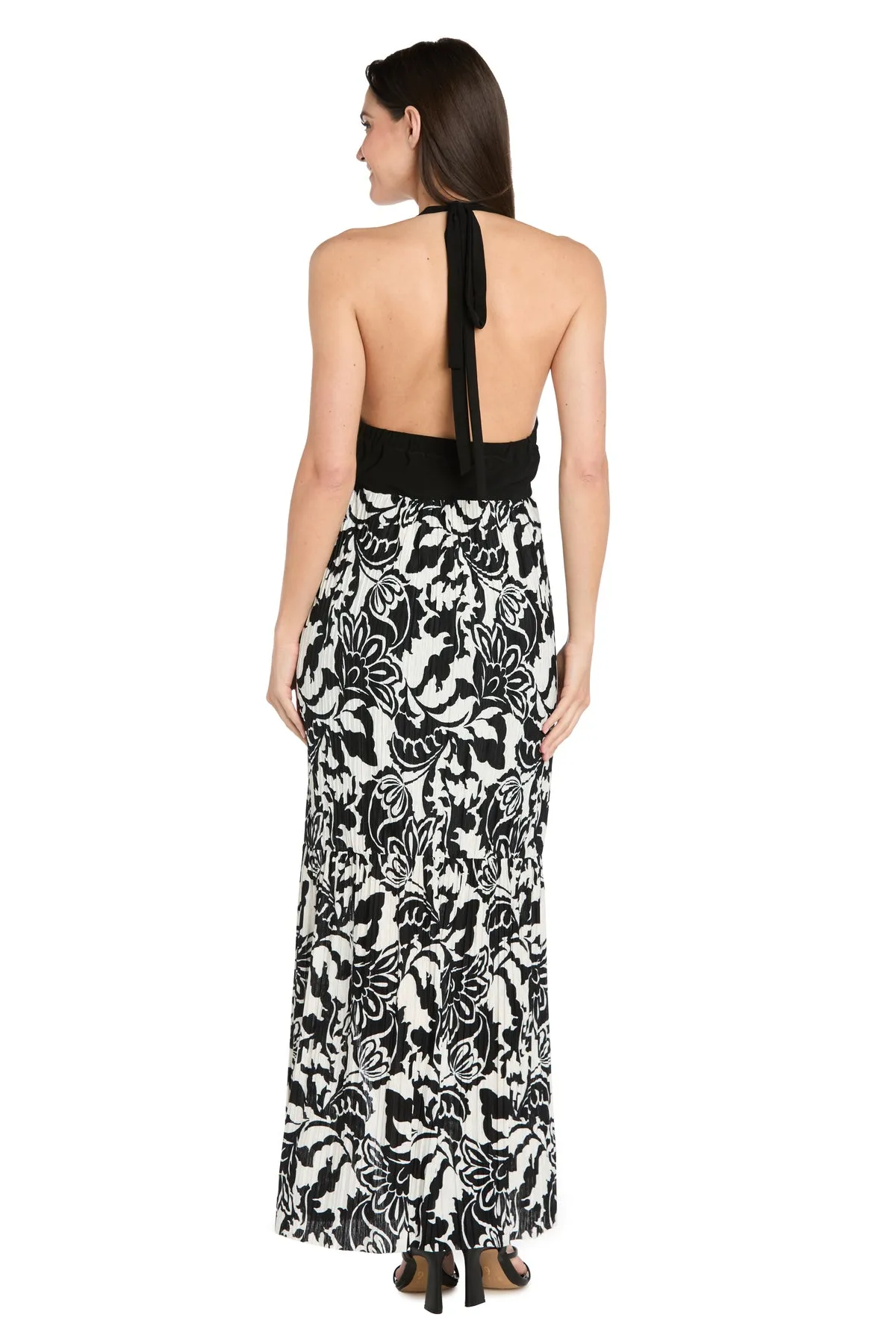 Monochrome Grace Halter Maxi Dress sold by R&M Richards product image thumbnail 2