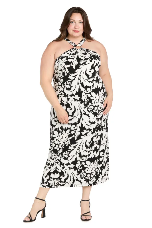 Chic Halter Maxi Dress - Plus sold by R&M Richards