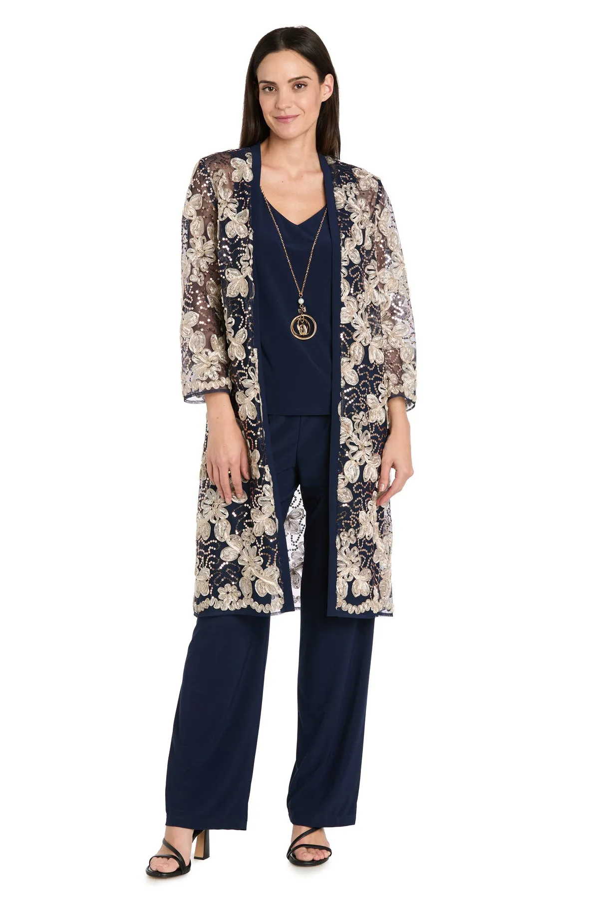 Bloom 3D Floral Pant Suit sold by R&M Richards