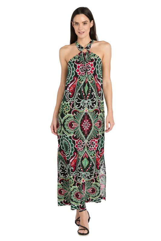 Mystic Flow Patterned Maxi Dress sold by R&M Richards