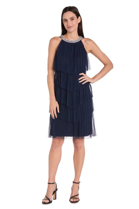 Radiant Ruffles Cocktail Dress - Petite sold by R&M Richards