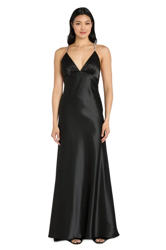 Sophia Satin Long Dress sold by R&M Richards