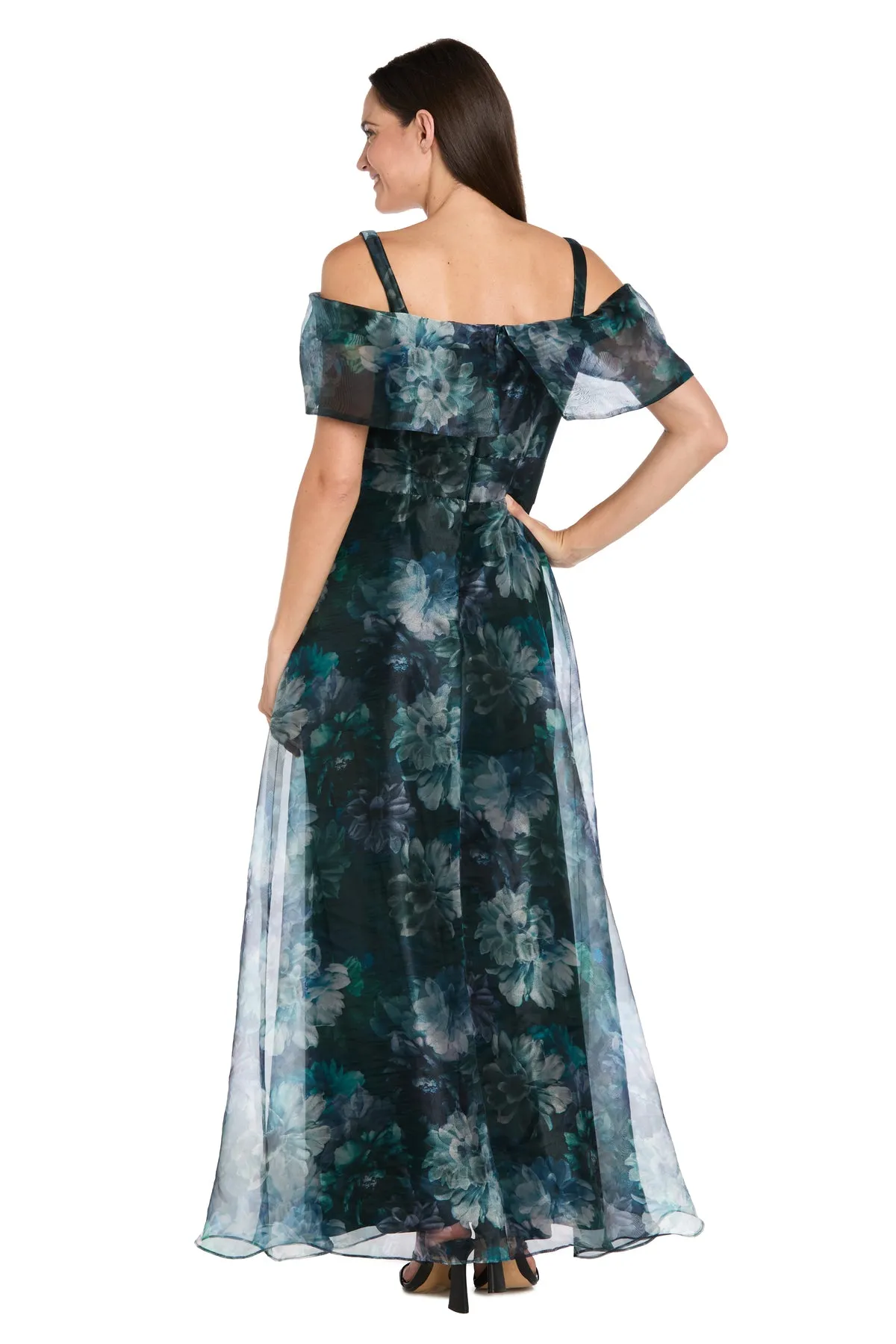 Off The Shoulder Floral Print Maxi Dress sold by R&M Richards product image thumbnail 2