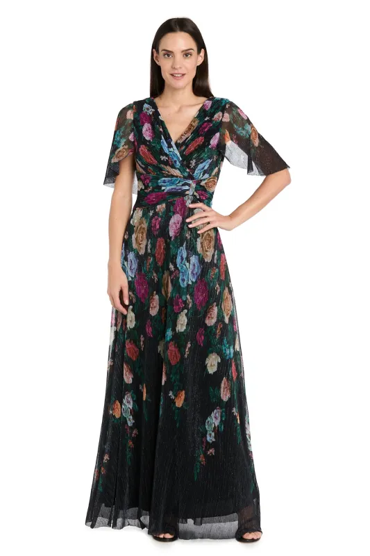 Enchanted Garden Chiffon Gown sold by R&M Richards