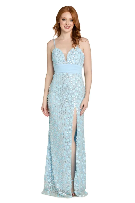 Serafina Sequin Gown sold by R&M Richards