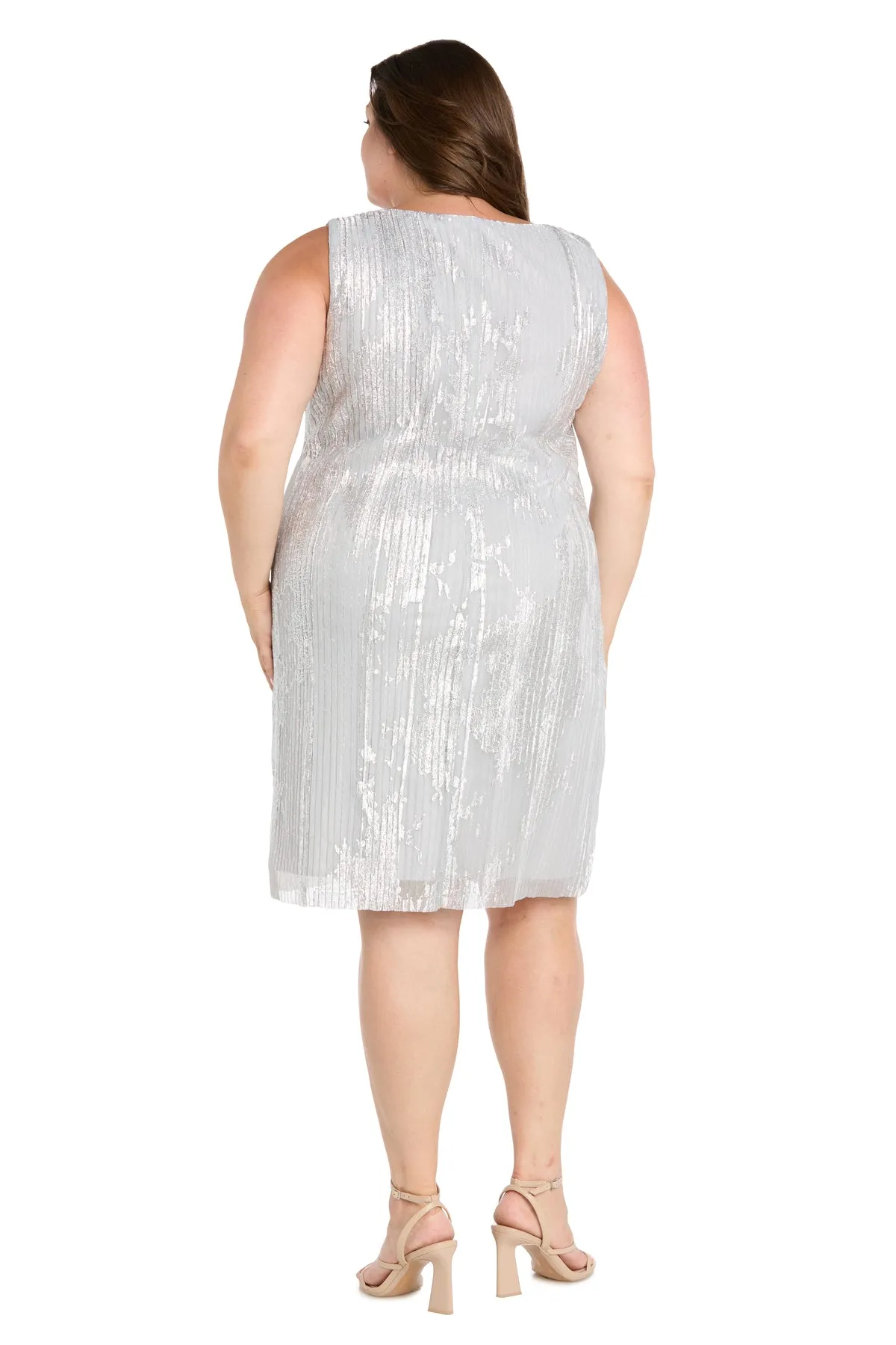 The Aurora Layered Jacket Dress - Plus sold by R&M Richards product image thumbnail 4