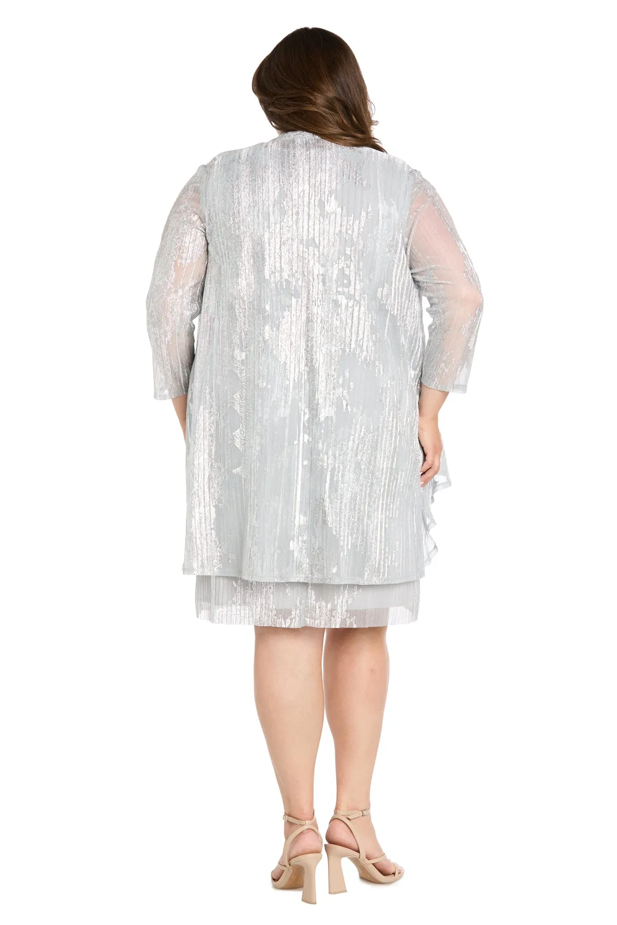 The Aurora Layered Jacket Dress - Plus sold by R&M Richards product image thumbnail 2