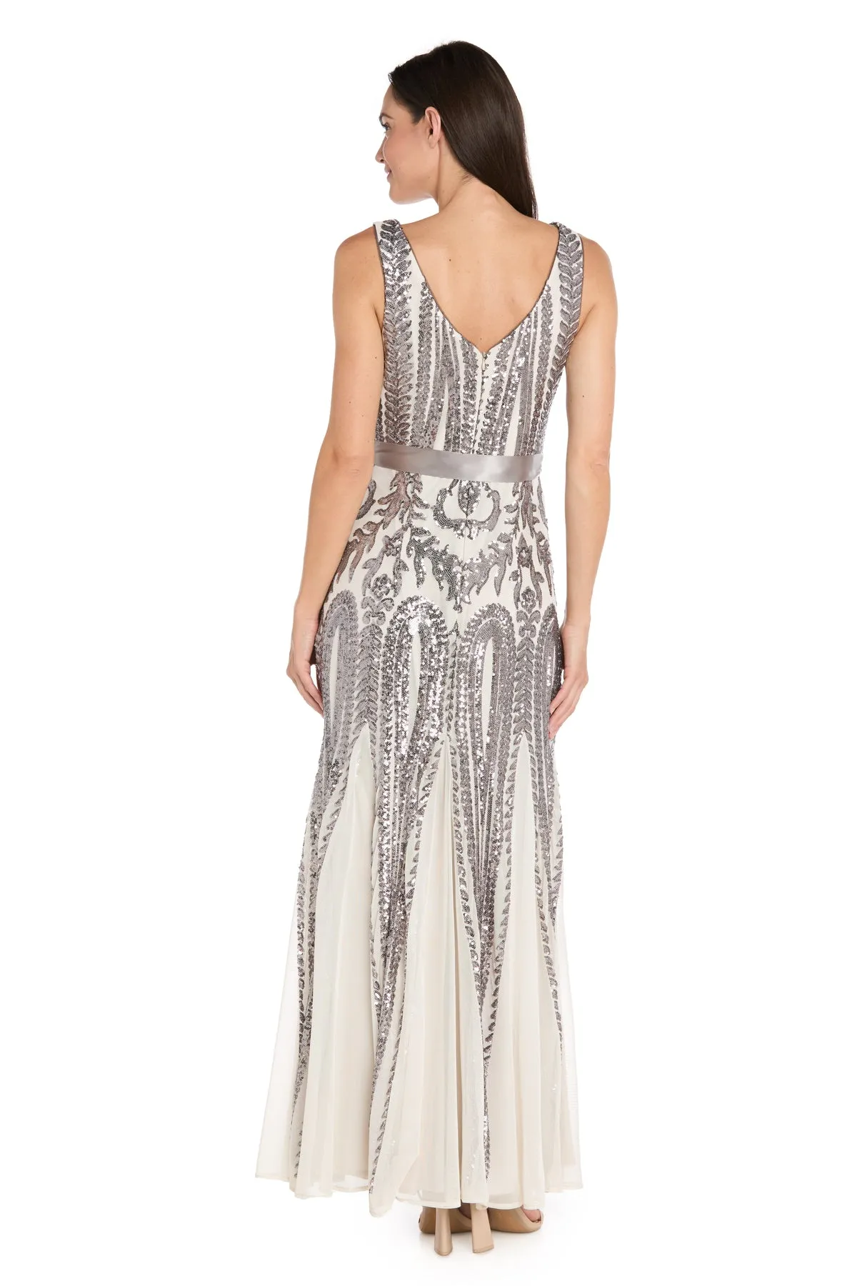 The Serena Embellished Tie-Waist Gown - Petite sold by R&M Richards product image thumbnail 2