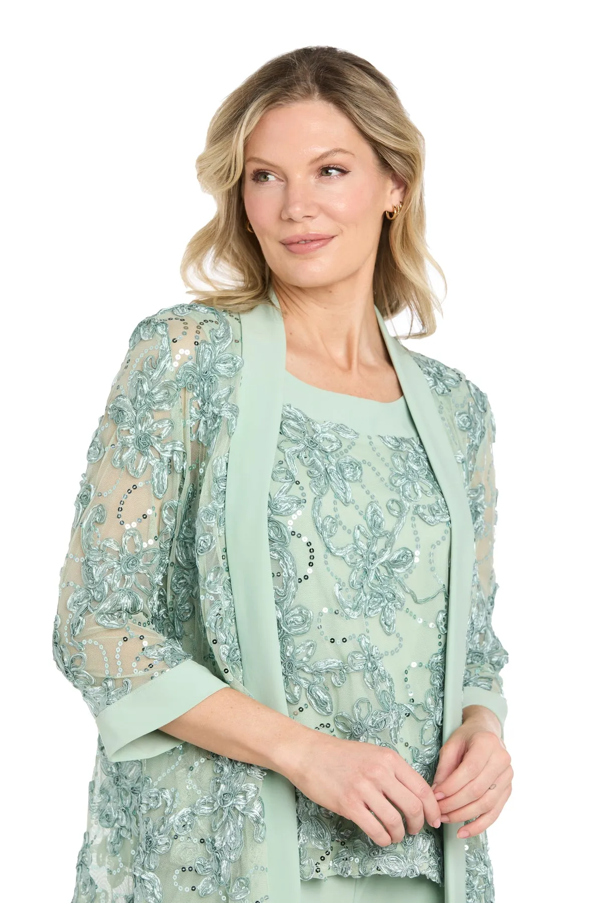 Adriana Embroidered Three-Piece Pantsuit sold by R&M Richards product image thumbnail 3