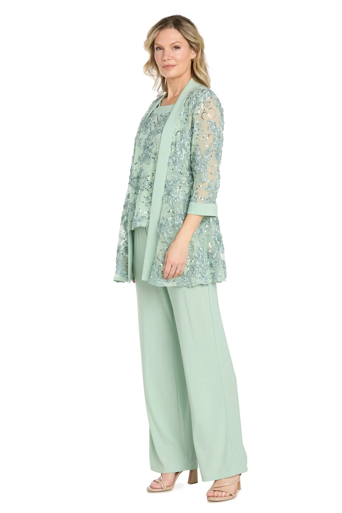 Adriana Embroidered Three-Piece Pantsuit sold by R&M Richards product image thumbnail 4
