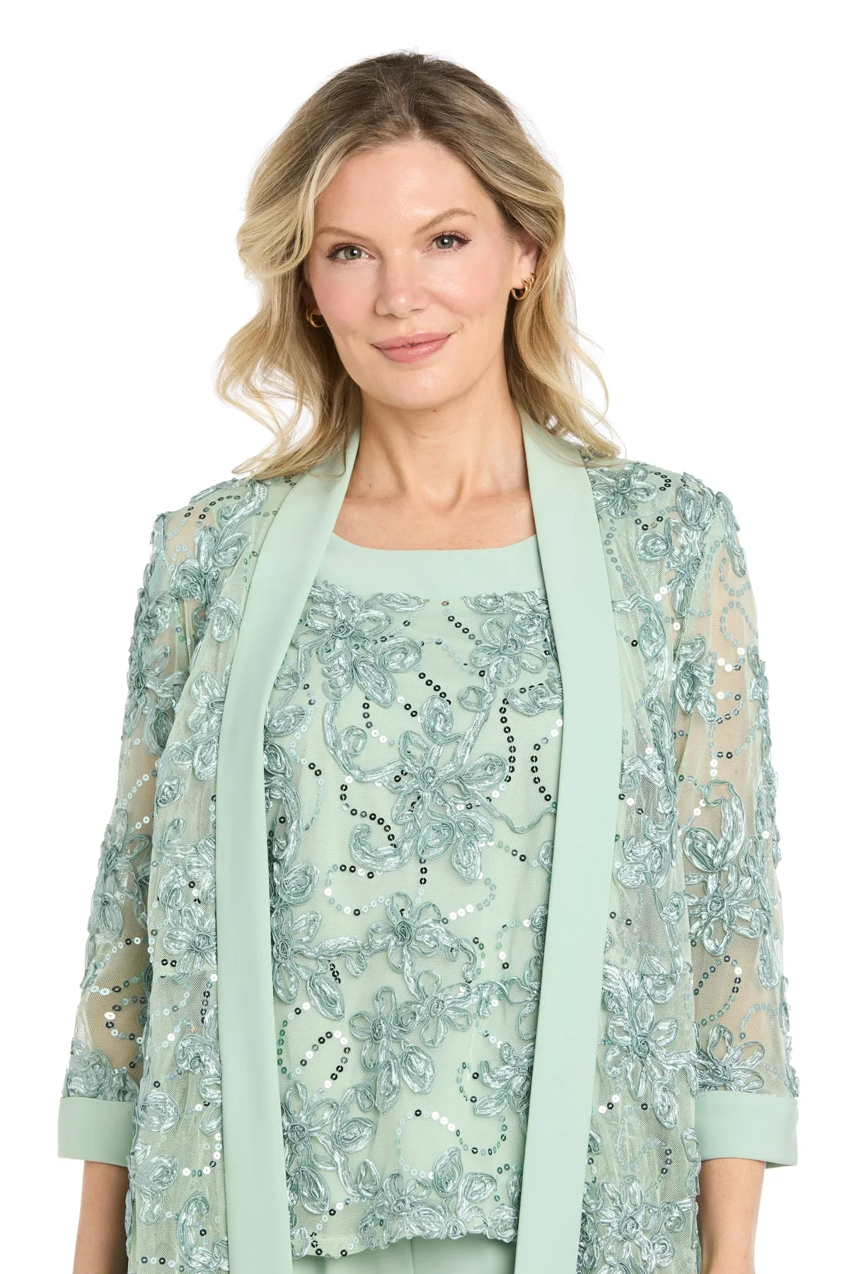 Adriana Embroidered Three-Piece Pantsuit sold by R&M Richards product image thumbnail 5