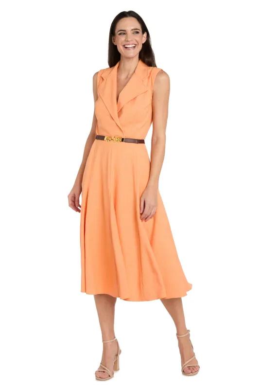 Soleil Tailored Midi Dress made by R&M Richards