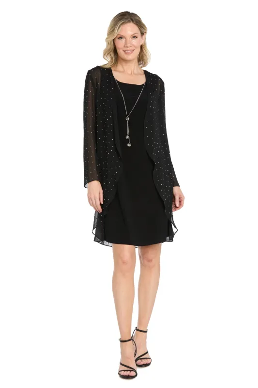 Starlight Embellished Jacket Dress made by R&M Richards
