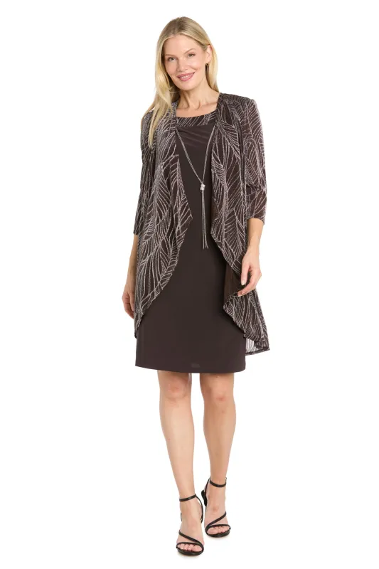 Cadet Sparkle Jacket Dress Set made by R&M Richards