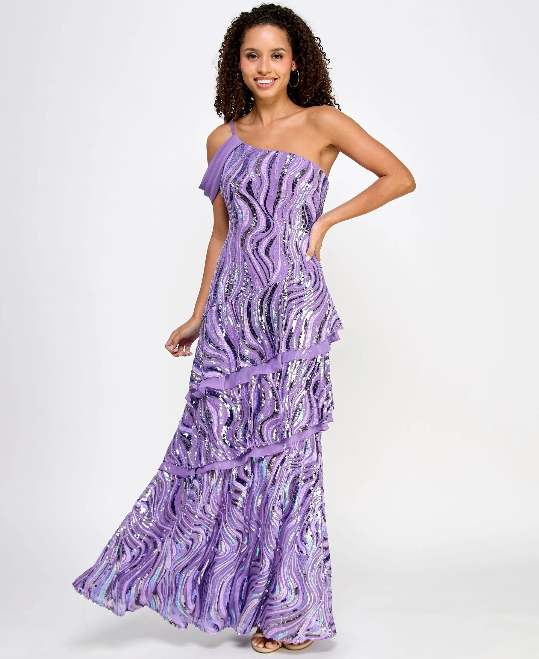 Camilla Sequined Gown sold by R&M Richards product image thumbnail 2