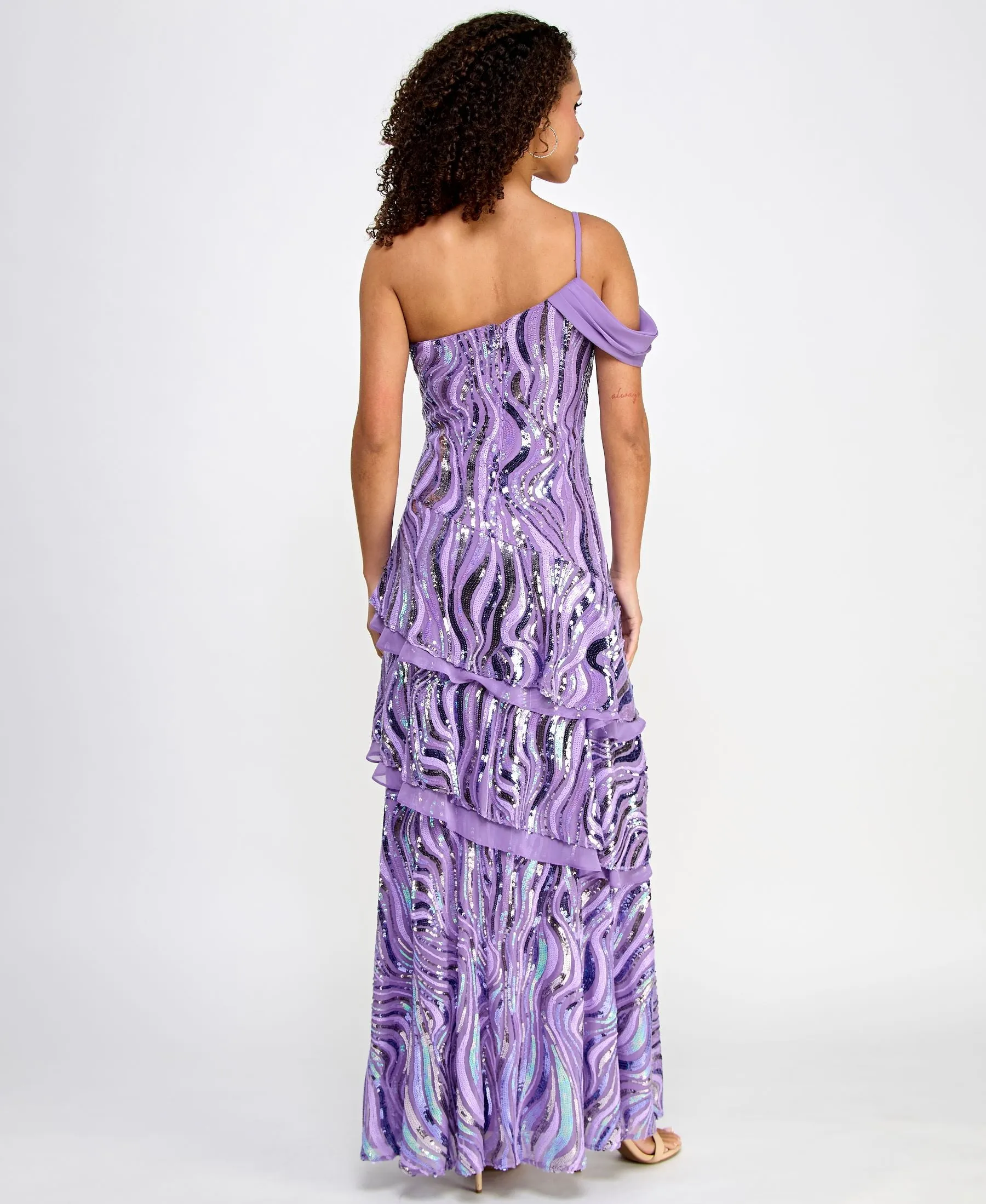 Camilla Sequined Gown sold by R&M Richards product image thumbnail 3