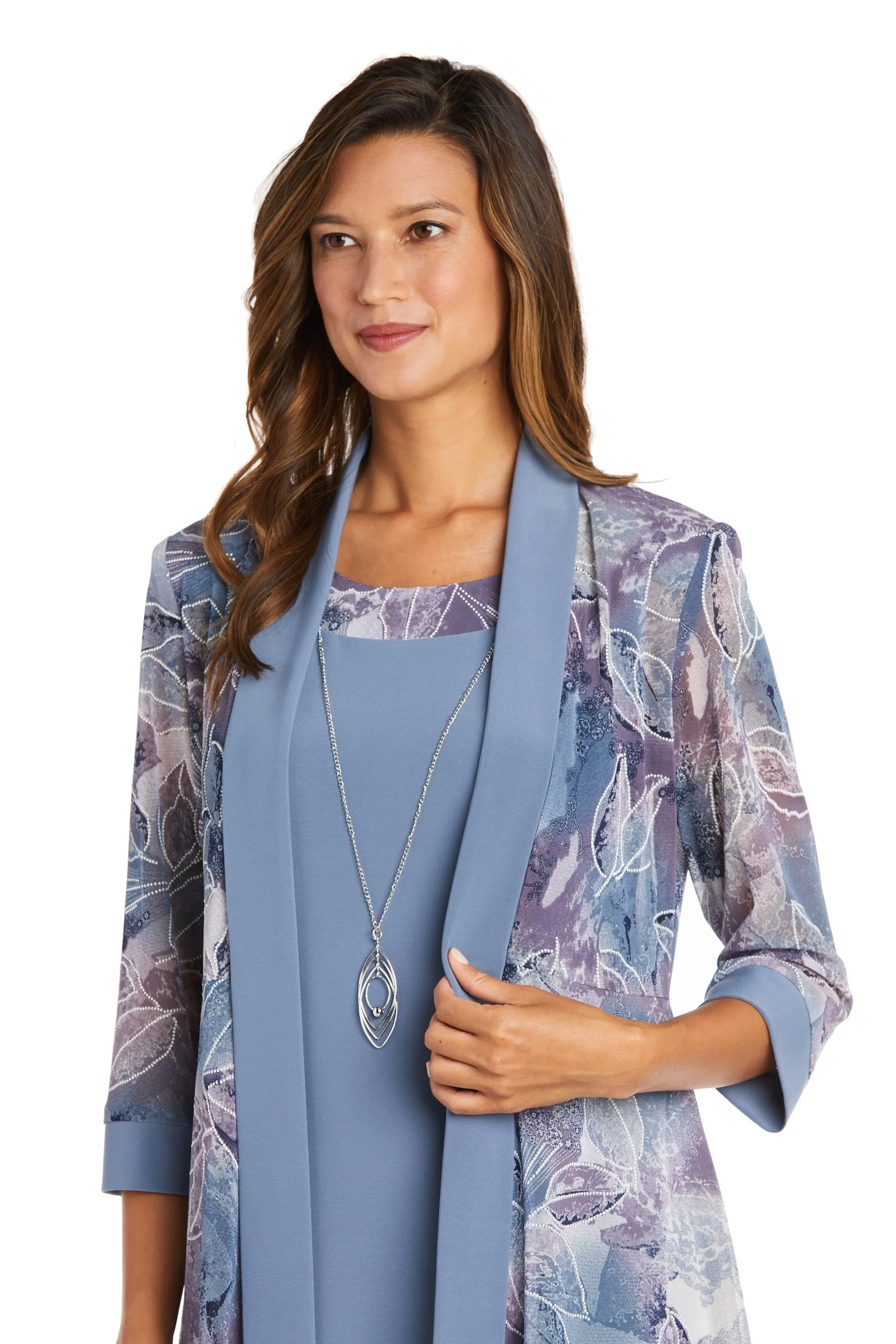 Two-Piece Printed Jacket and Dress Set sold by R&M Richards product image thumbnail 5