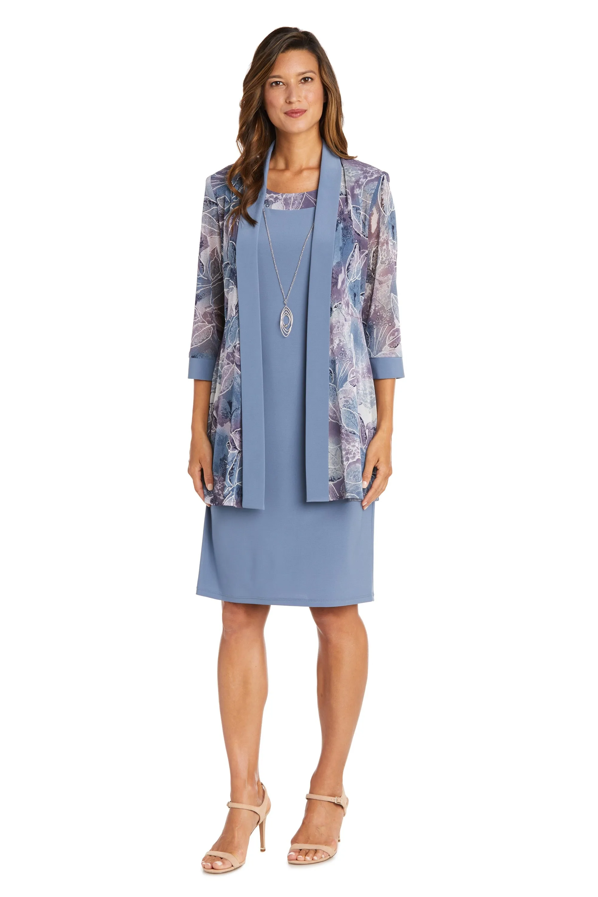 Two-Piece Printed Jacket and Dress Set sold by R&M Richards