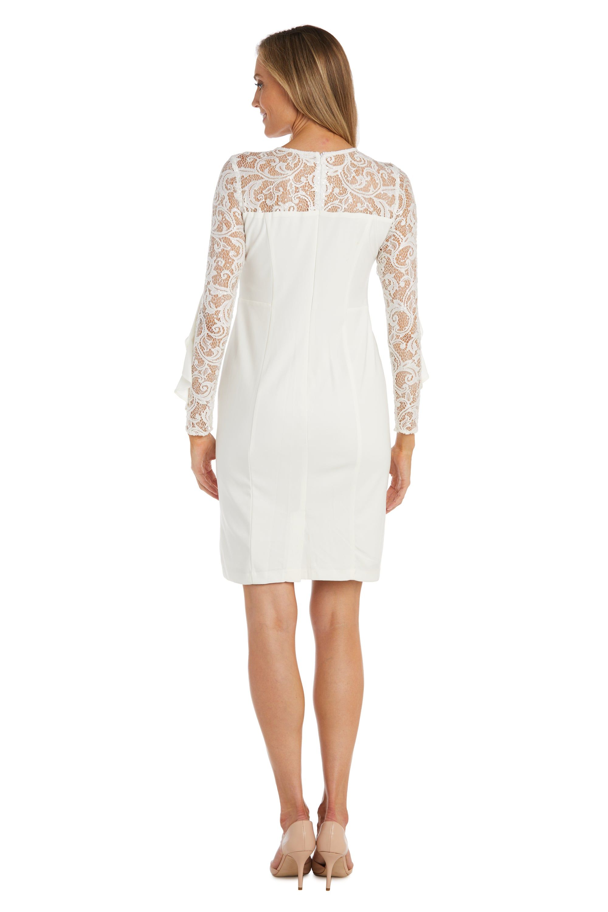 Short Dress With Bodice Sleeves sold by R&M Richards product image thumbnail 5