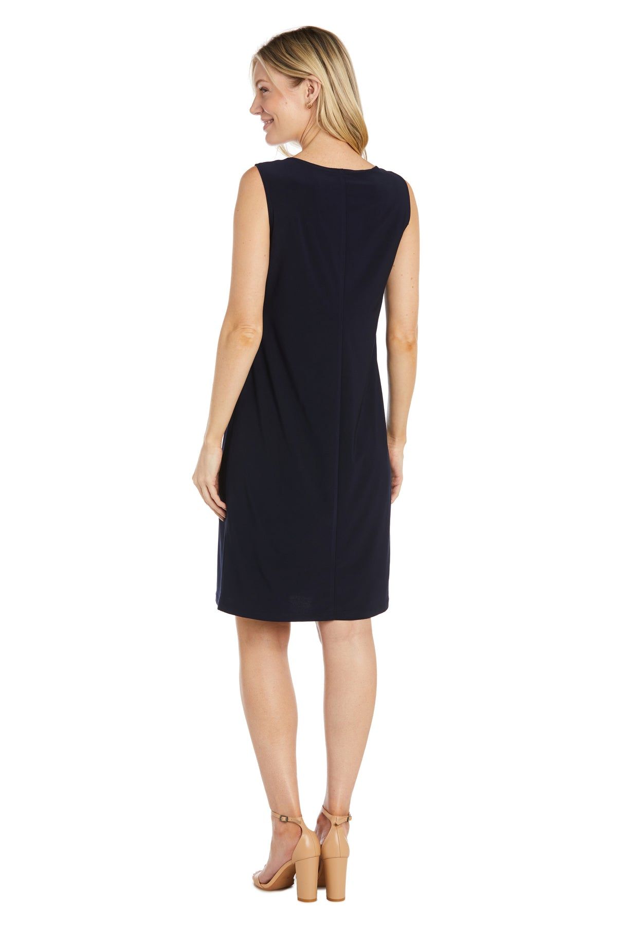 Laced Jacket Dress With Feather Contrast Print sold by R&M Richards product image thumbnail 4