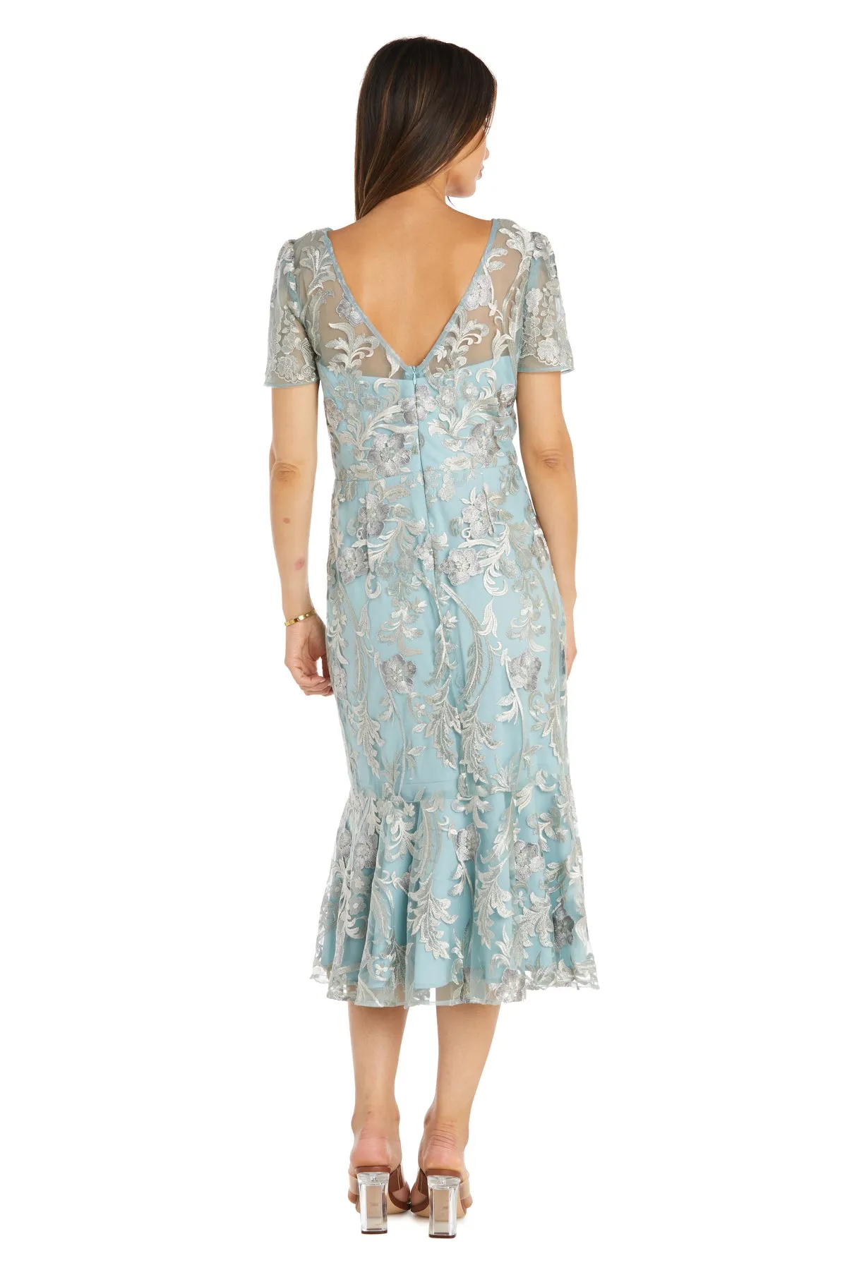 Floral Embroidered Midi Dress sold by R&M Richards product image thumbnail 2