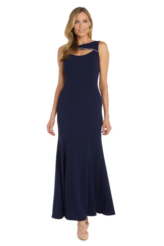 Evening Gown with Rhinestone Trim sold by R&M Richards