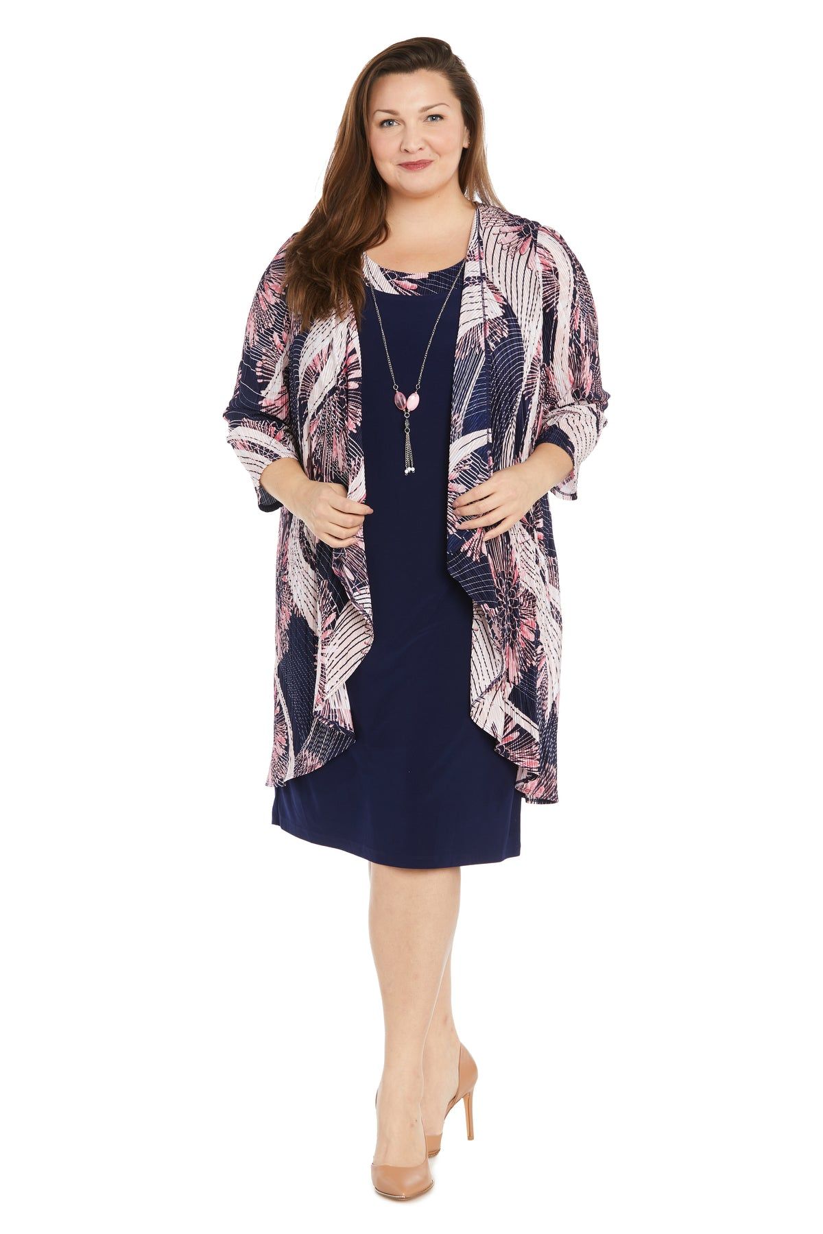 Flyaway Jacket Dress - Plus sold by R&M Richards