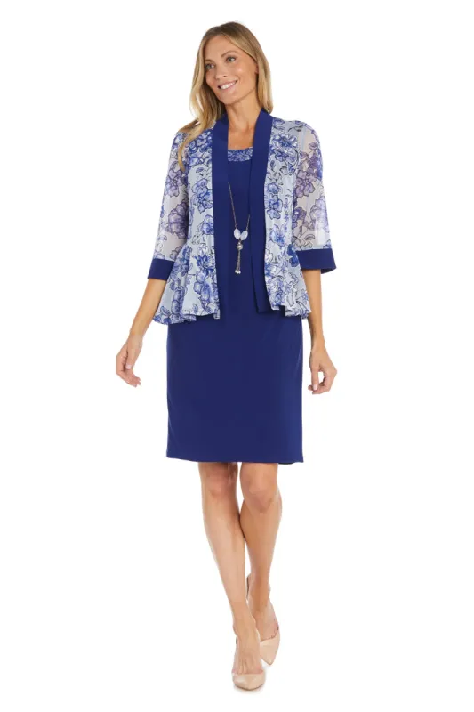 Floral Printed Jacket Dress sold by R&M Richards