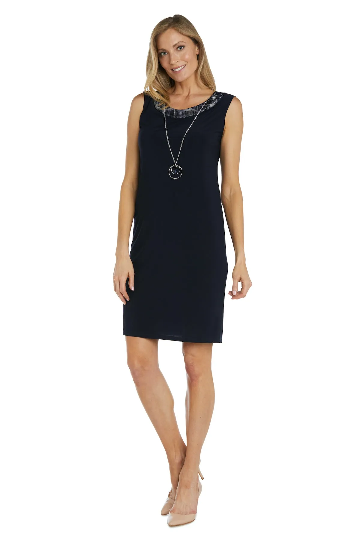 Two-Piece Print Foil and Ity Jacket Dress - Petite sold by R&M Richards product image thumbnail 3