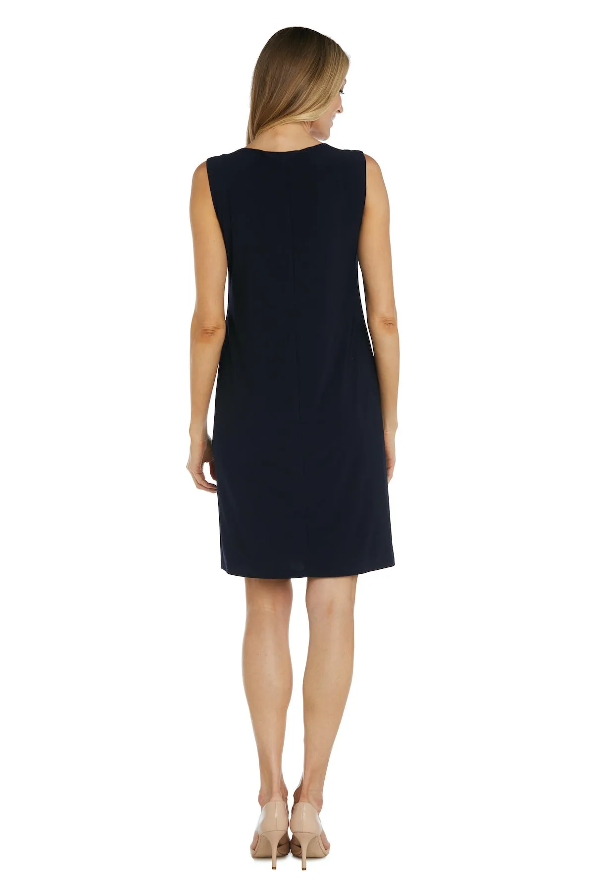 Two-Piece Print Foil and Ity Jacket Dress - Petite sold by R&M Richards product image thumbnail 4