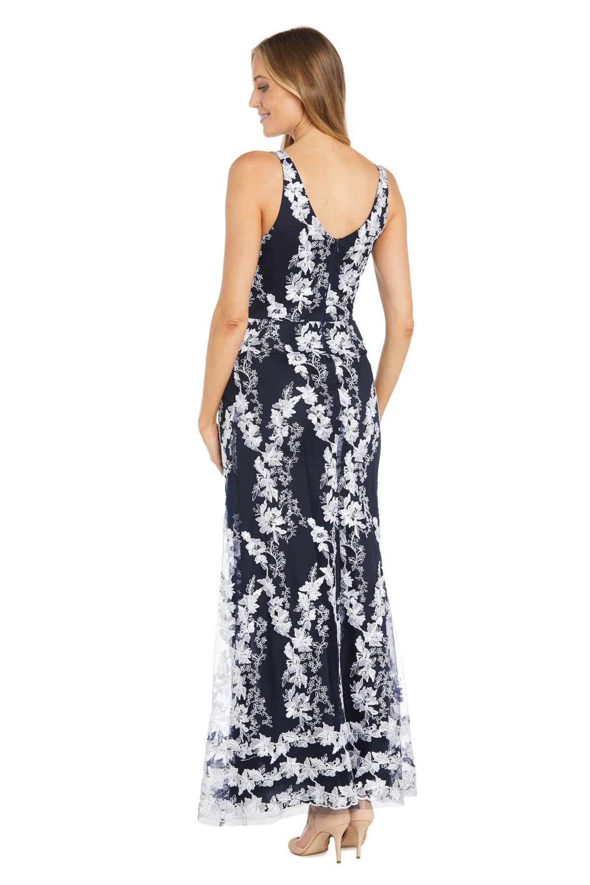 Elegantly Embellished Floral Gown sold by R&M Richards product image thumbnail 2