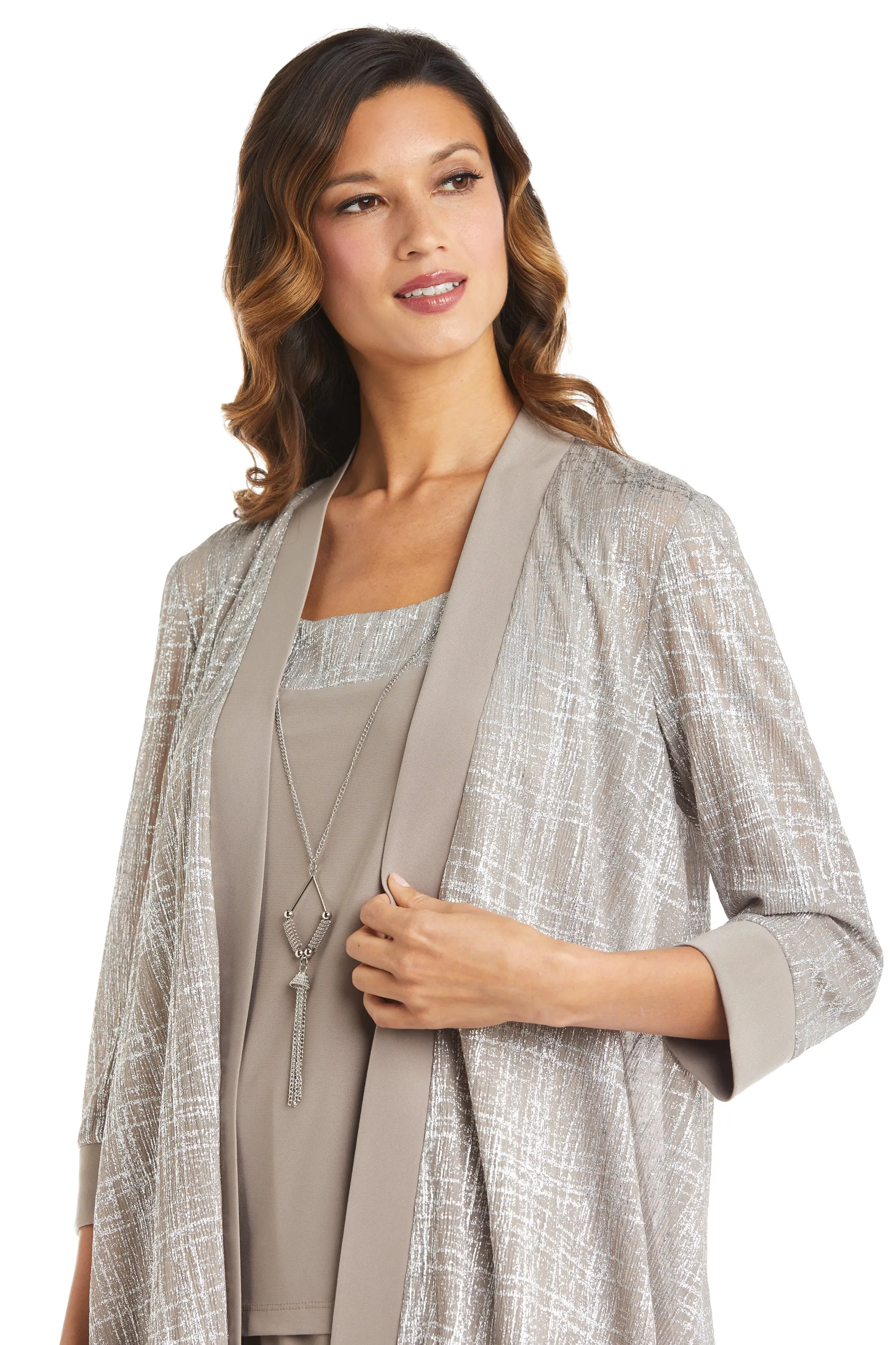 Metallic Printed Pant Set sold by R&M Richards product image thumbnail 5