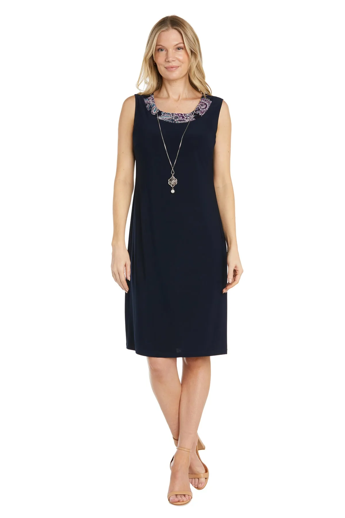 Sheer Mystical Patterned Jacket Dress sold by R&M Richards product image thumbnail 3