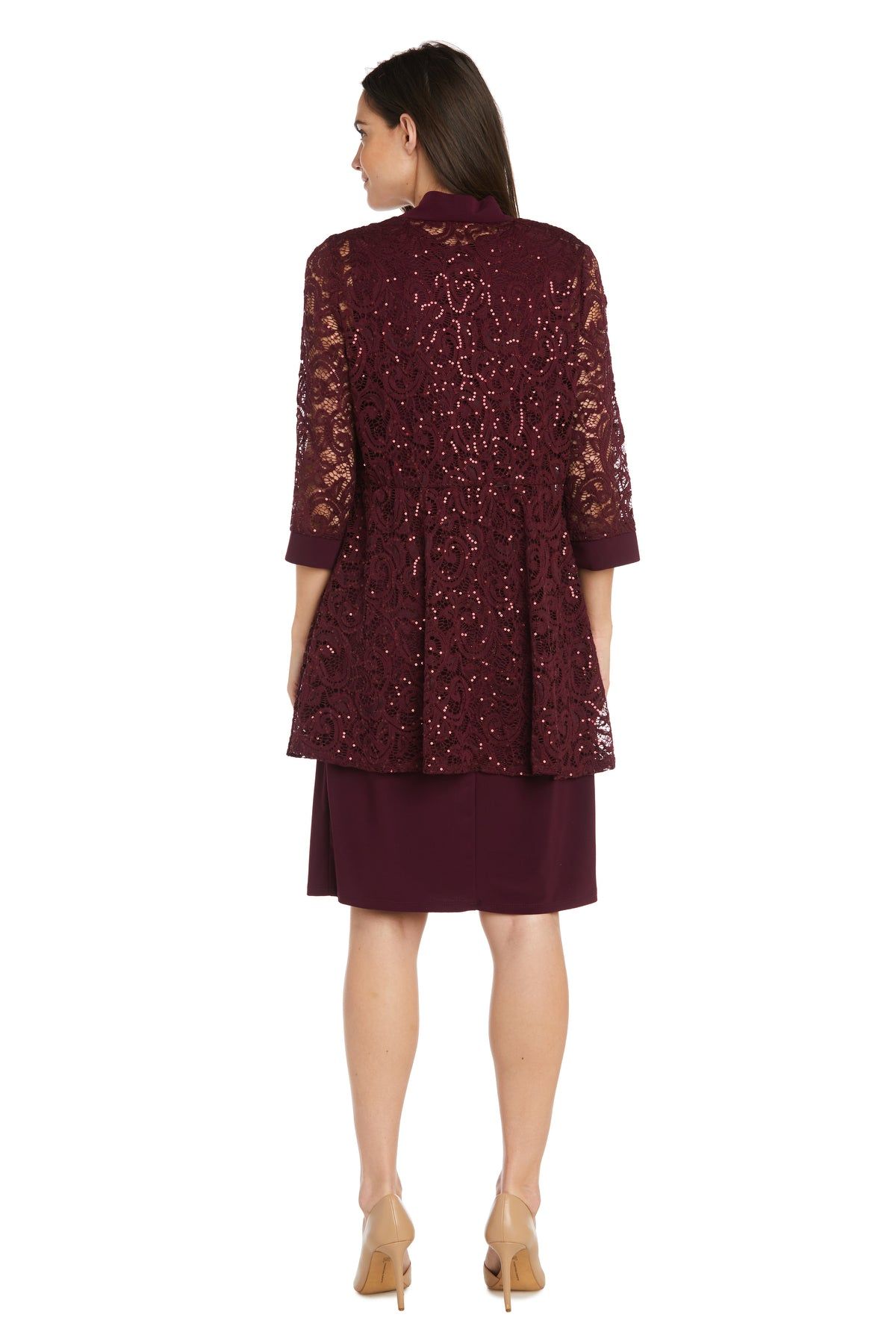 Sequenced Laced Jacket Dress sold by R&M Richards product image thumbnail 2