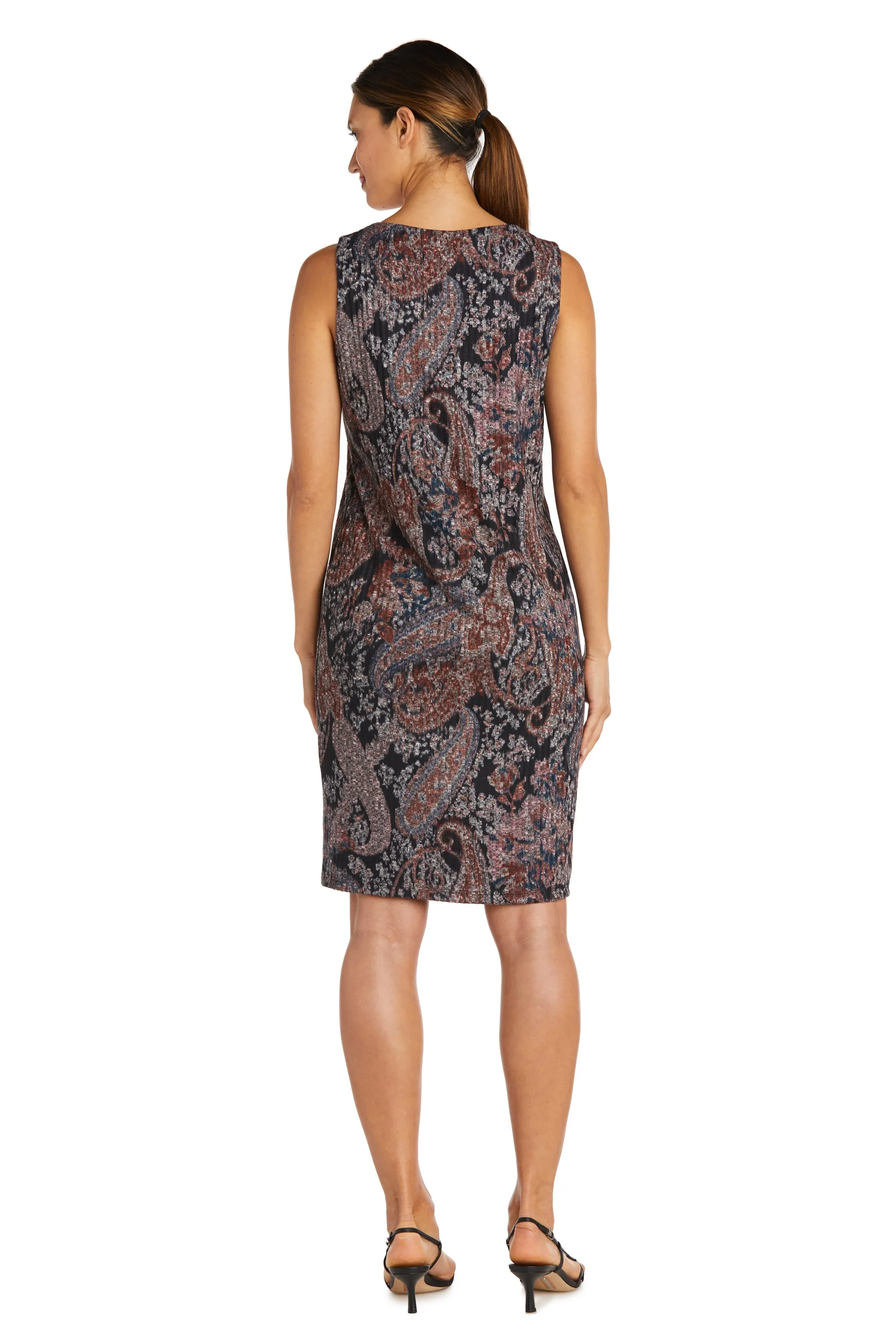 Puff Print Jacket Dress sold by R&M Richards product image thumbnail 4