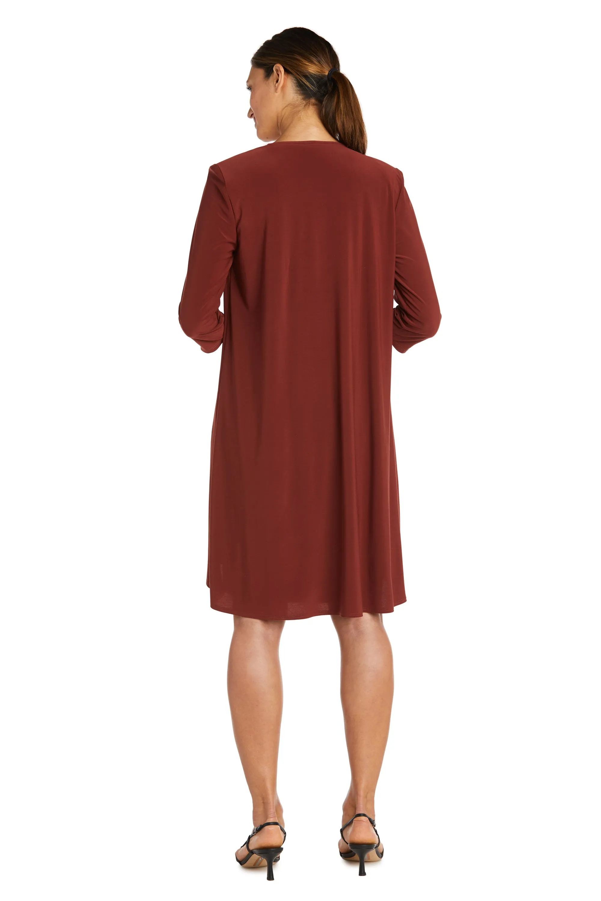 Puff Print Jacket Dress sold by R&M Richards product image thumbnail 2