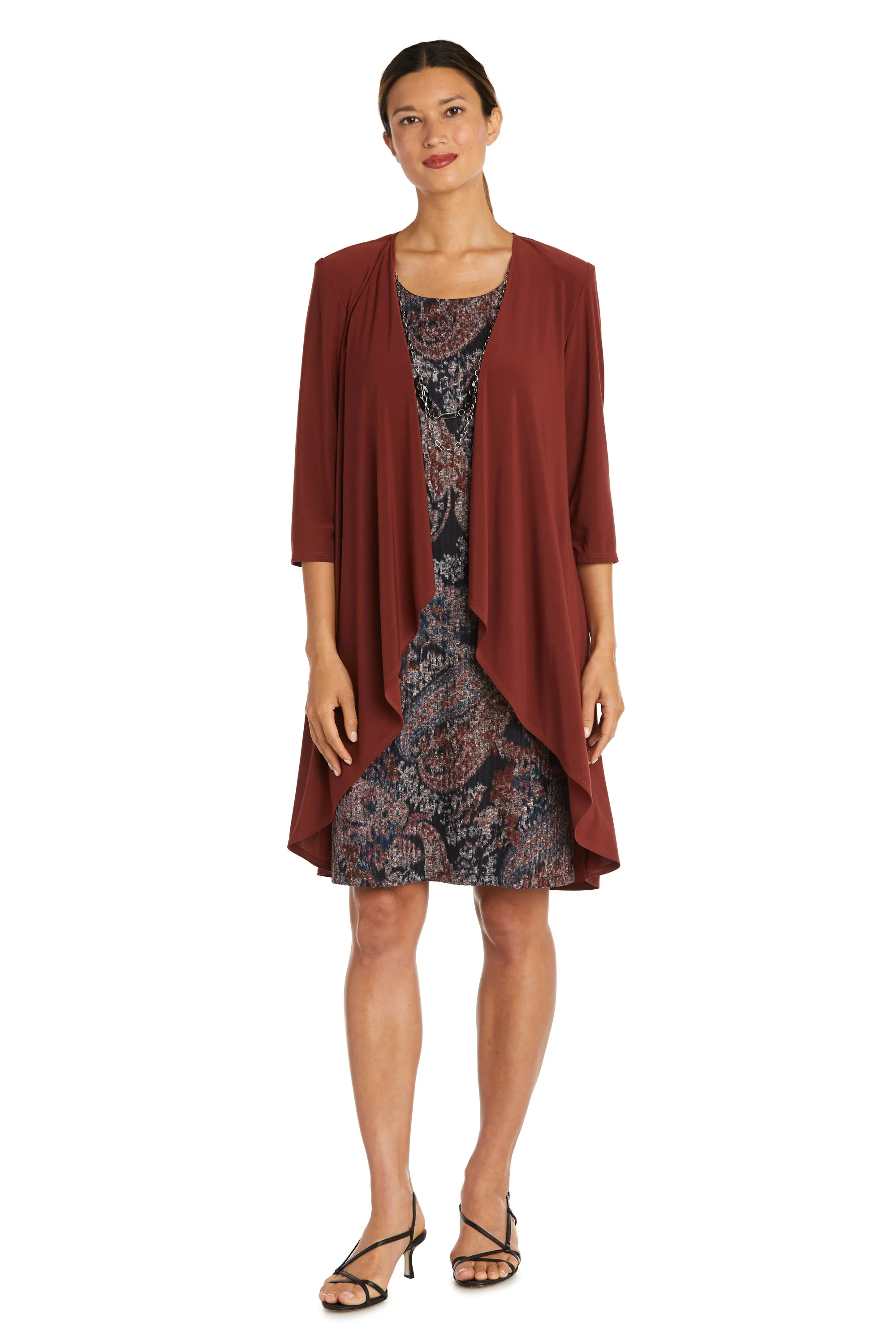 Puff Print Jacket Dress sold by R&M Richards