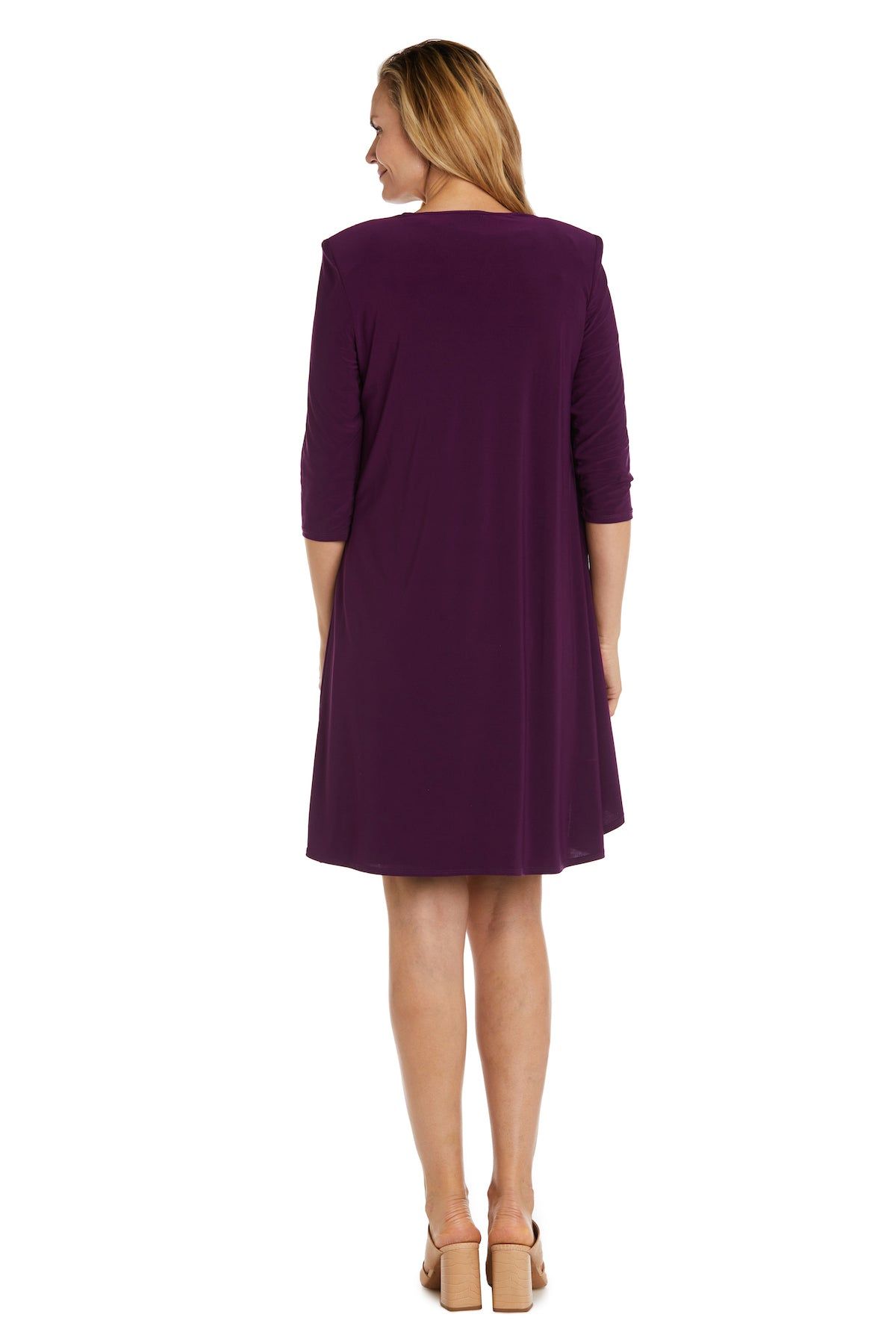 Two-Piece Puff Print Ity Jacket Dress sold by R&M Richards product image thumbnail 2