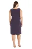 Floral Dress and Jacket Set with Built In Necklace - Plus sold by R&M Richards