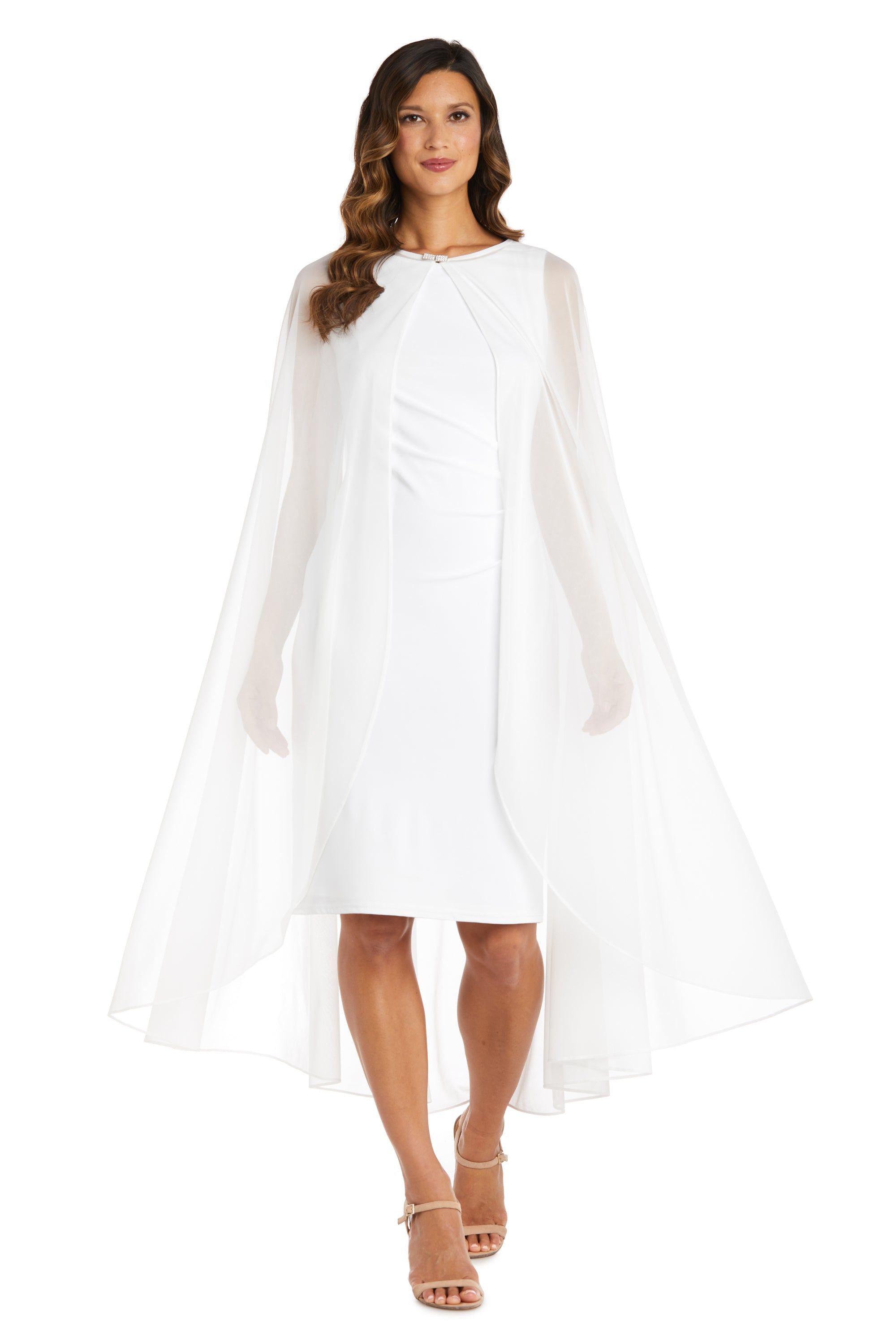 Chiffon Cape with Rhinestone Clasp sold by R&M Richards product image thumbnail 5