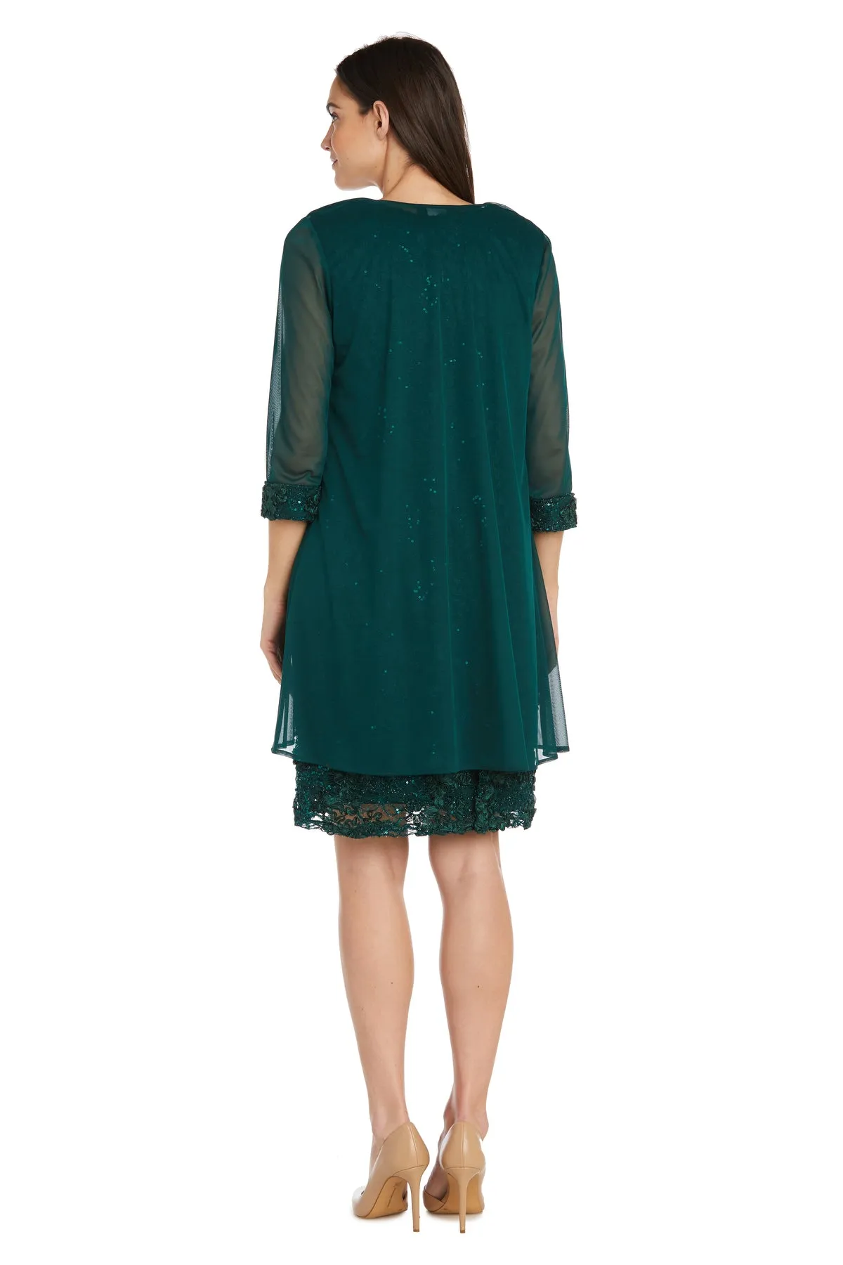 Two Piece Soutache Jacket Dress sold by R&M Richards product image thumbnail 2