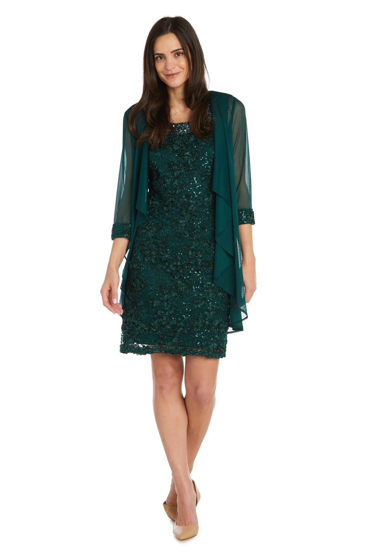 Two Piece Soutache Jacket Dress sold by R&M Richards